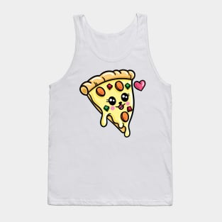 Kawaii Pizza Tank Top